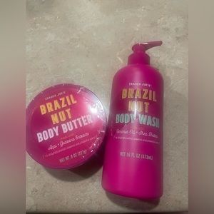New trader joe’s brazil nut body wash and body butter
